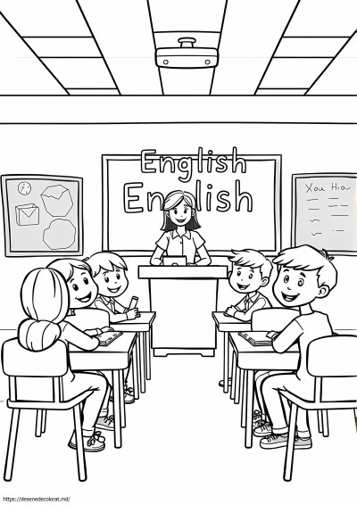 Clasa de engleza