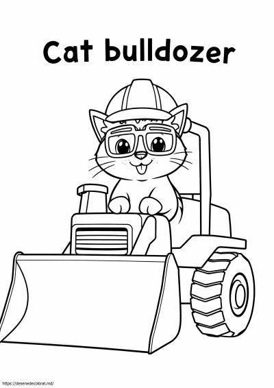Buldozer pentru pisici