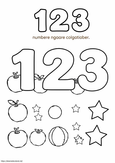 123 de numere