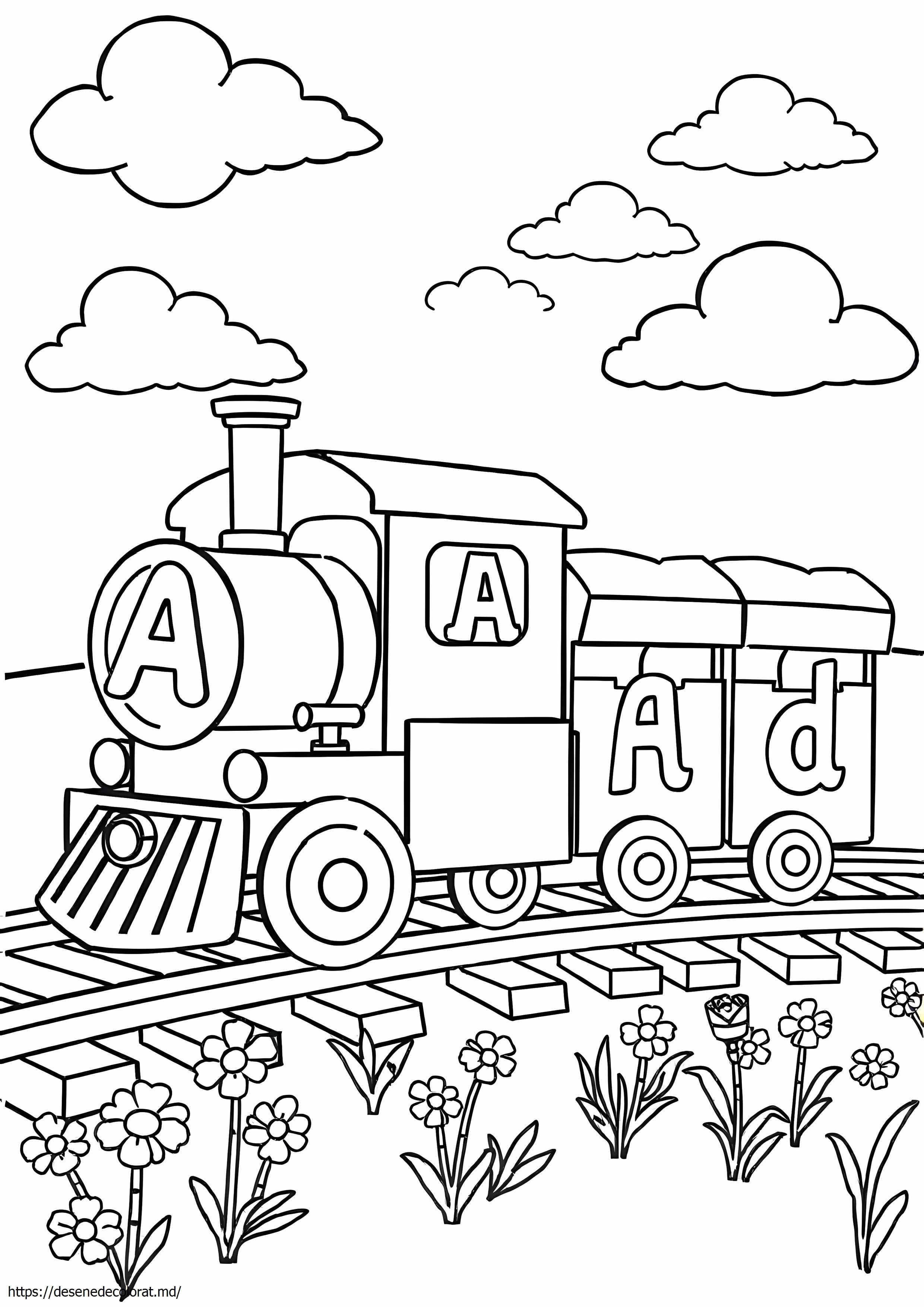 Trenul alfabetului