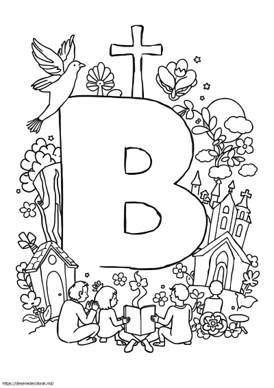B este pentru Biblie