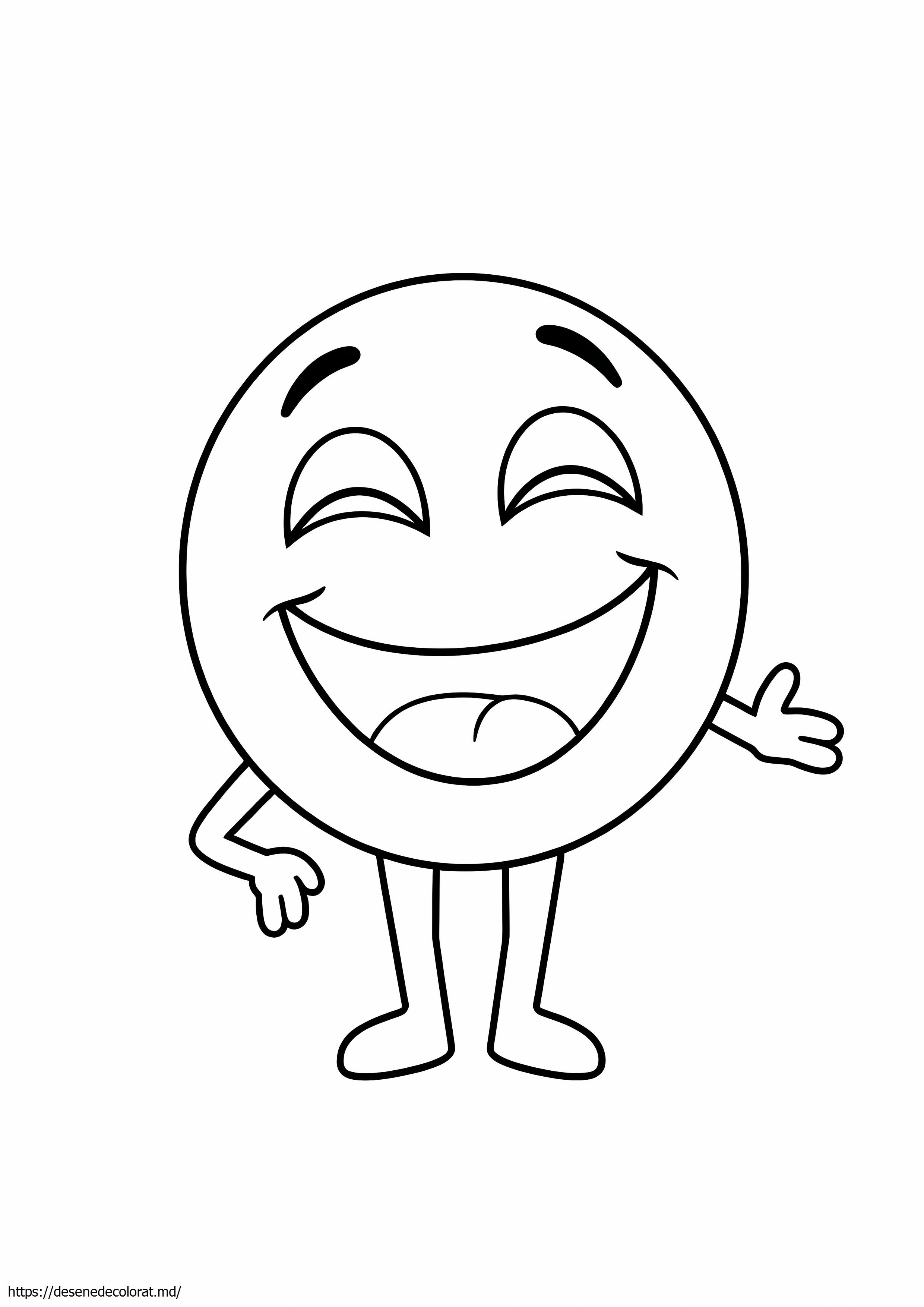Emoji care râde