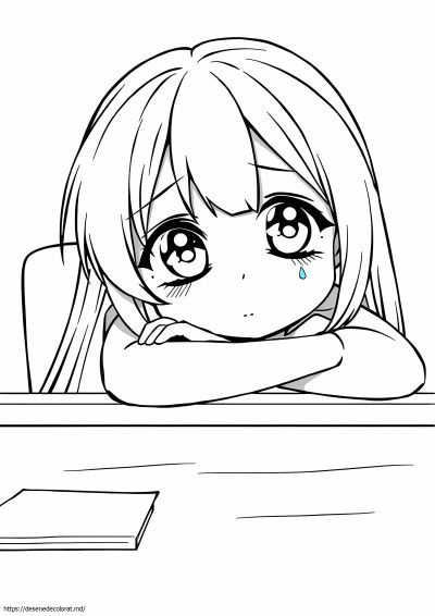 Anime deprimat anime trist