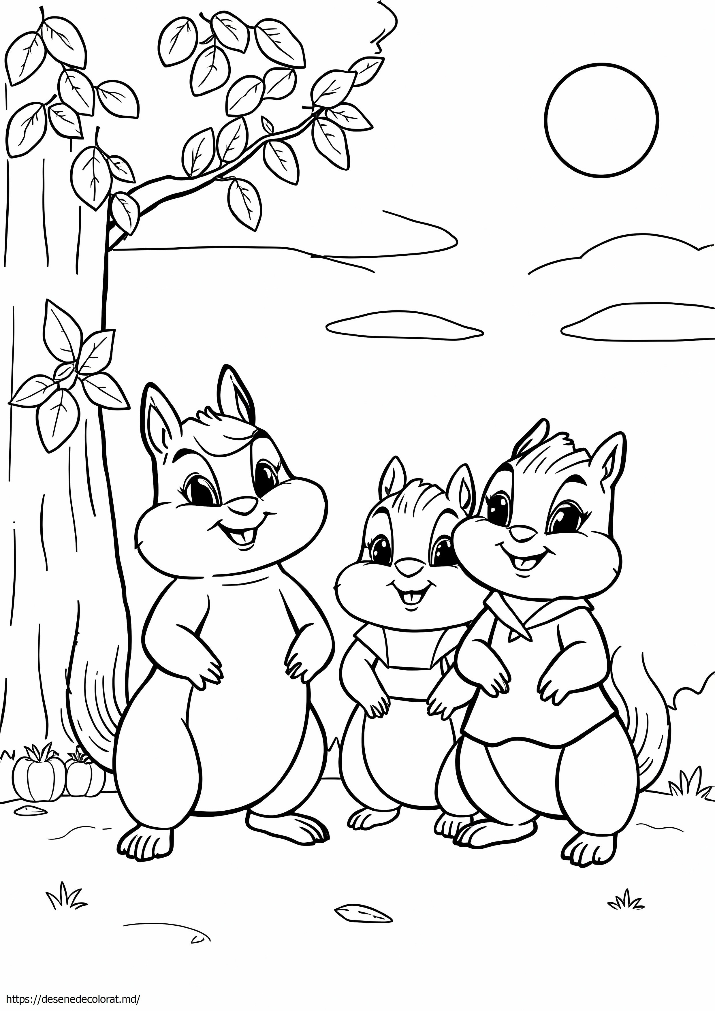 Chipmunks și chipettes