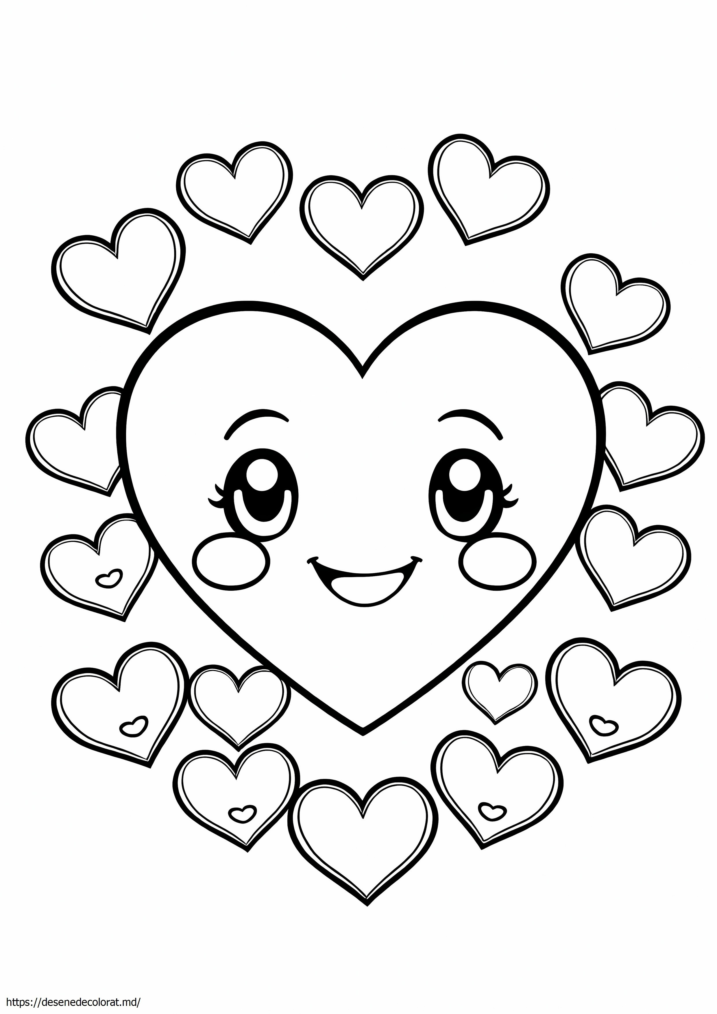 Emoji inima ochi