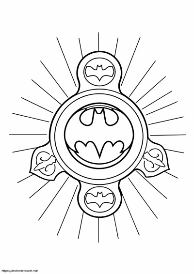Batman fidget spinner