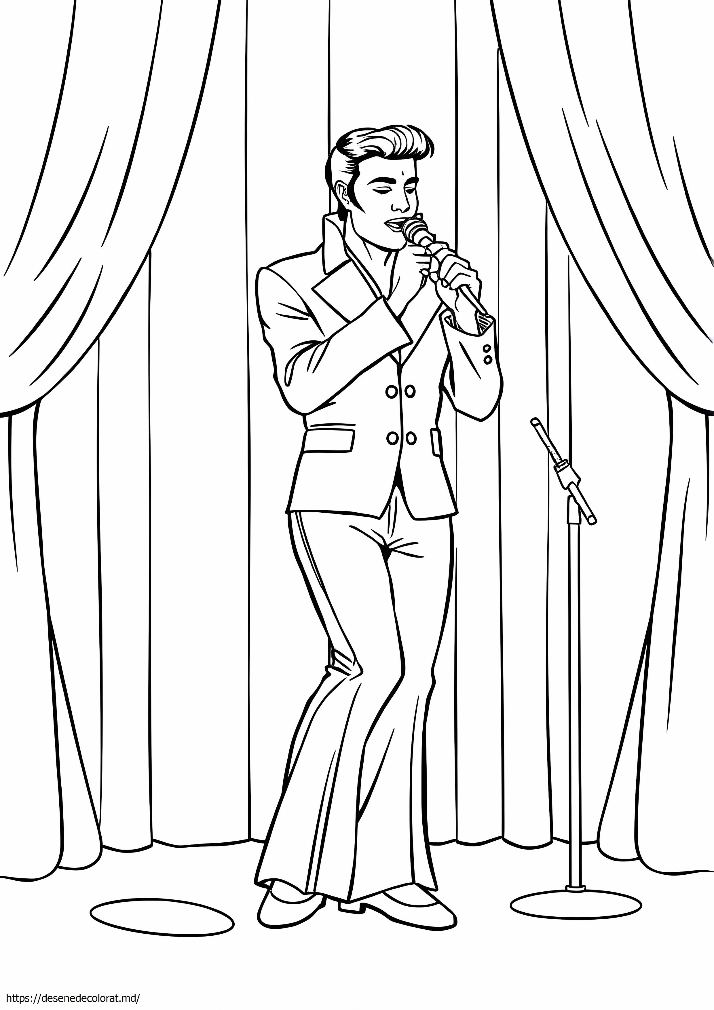 Desenând elvis presley