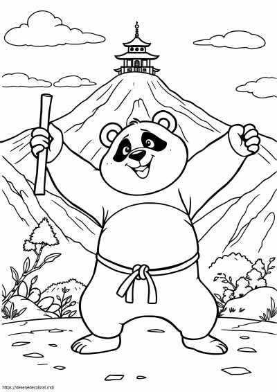 Panda kungfu