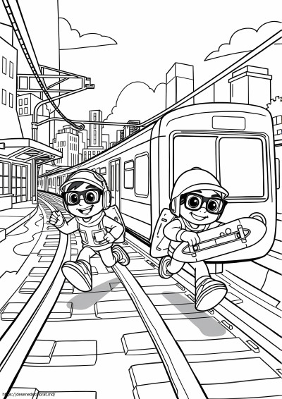 Noi surferi de metrou