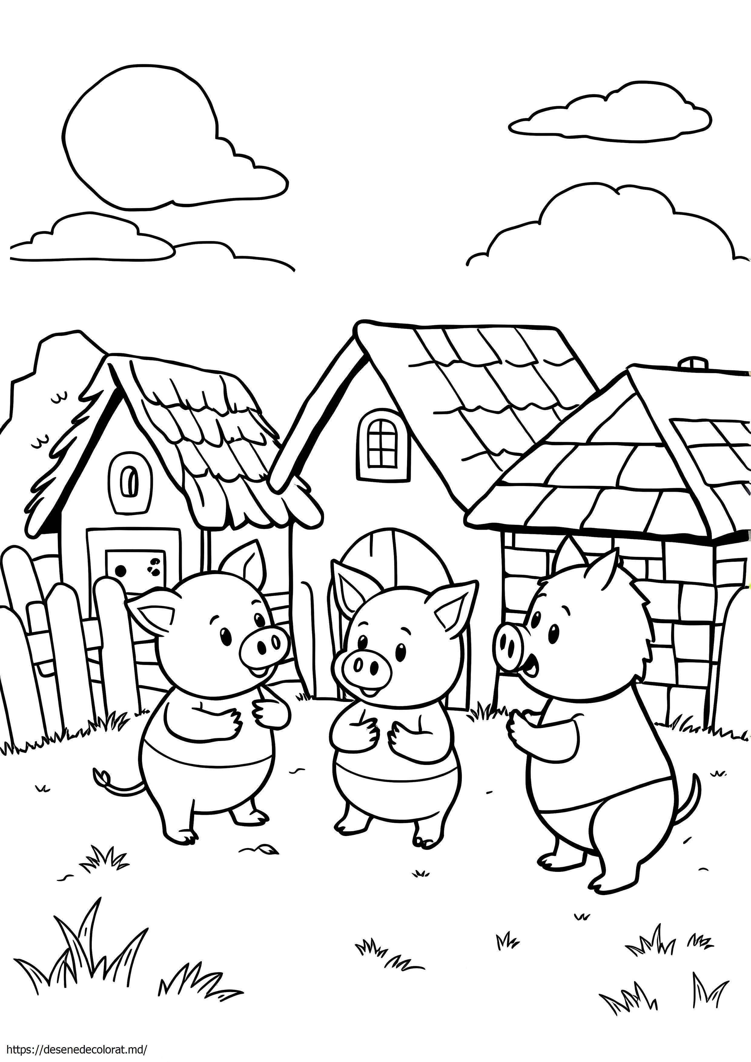 Trei porci mici