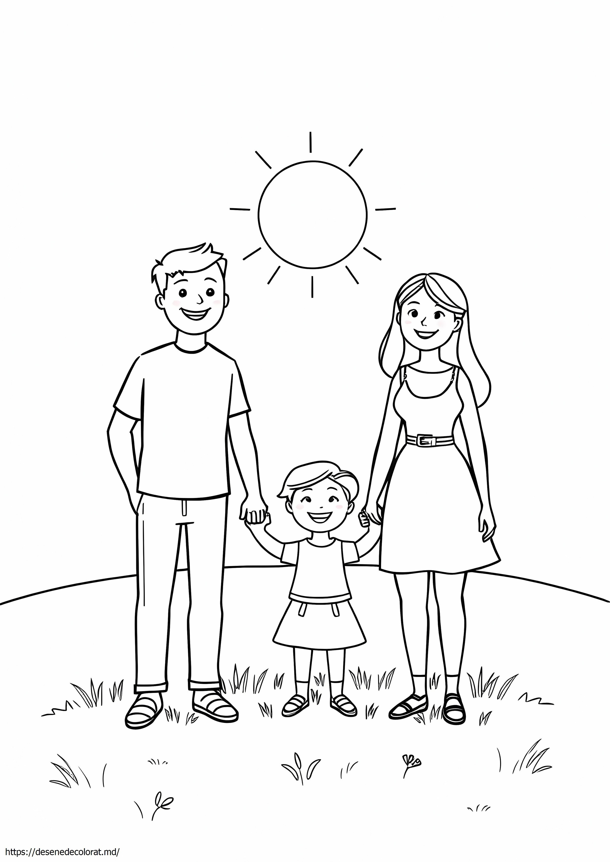 Familie de 3 persoane