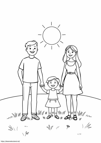 Familie de 3 persoane