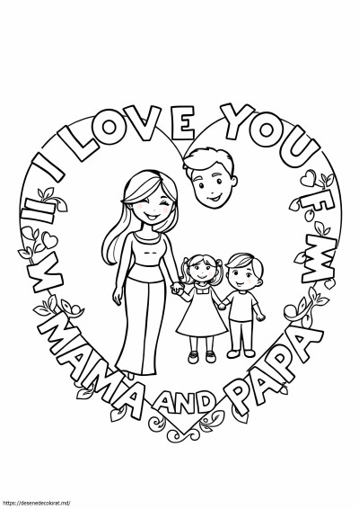 Te iubesc mama si tata