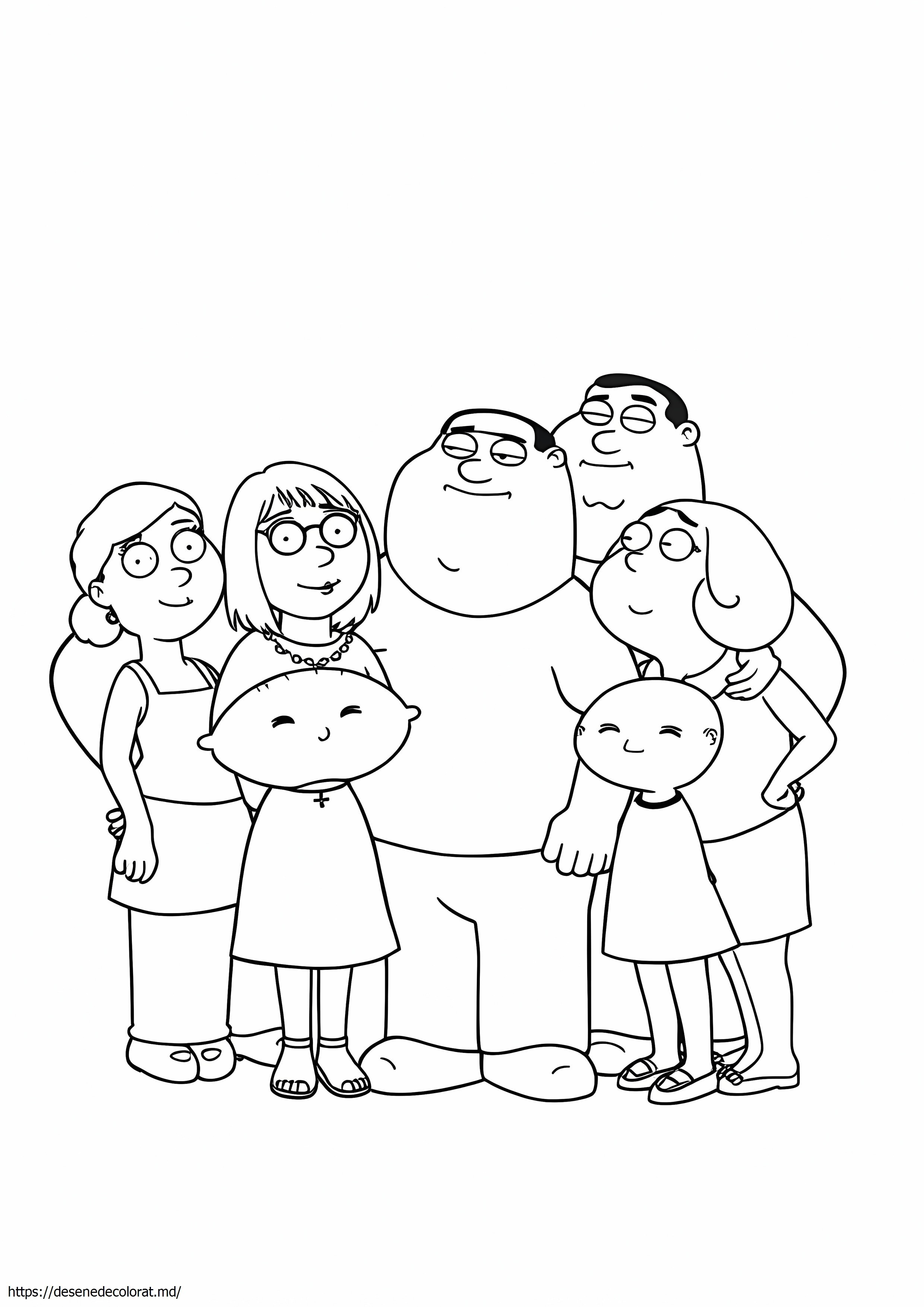 Familia intreaga familie