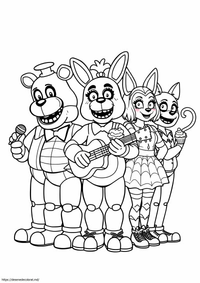 5 nopți Freddys întreg corpul