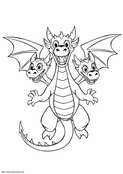 Dragon cu 4 capete