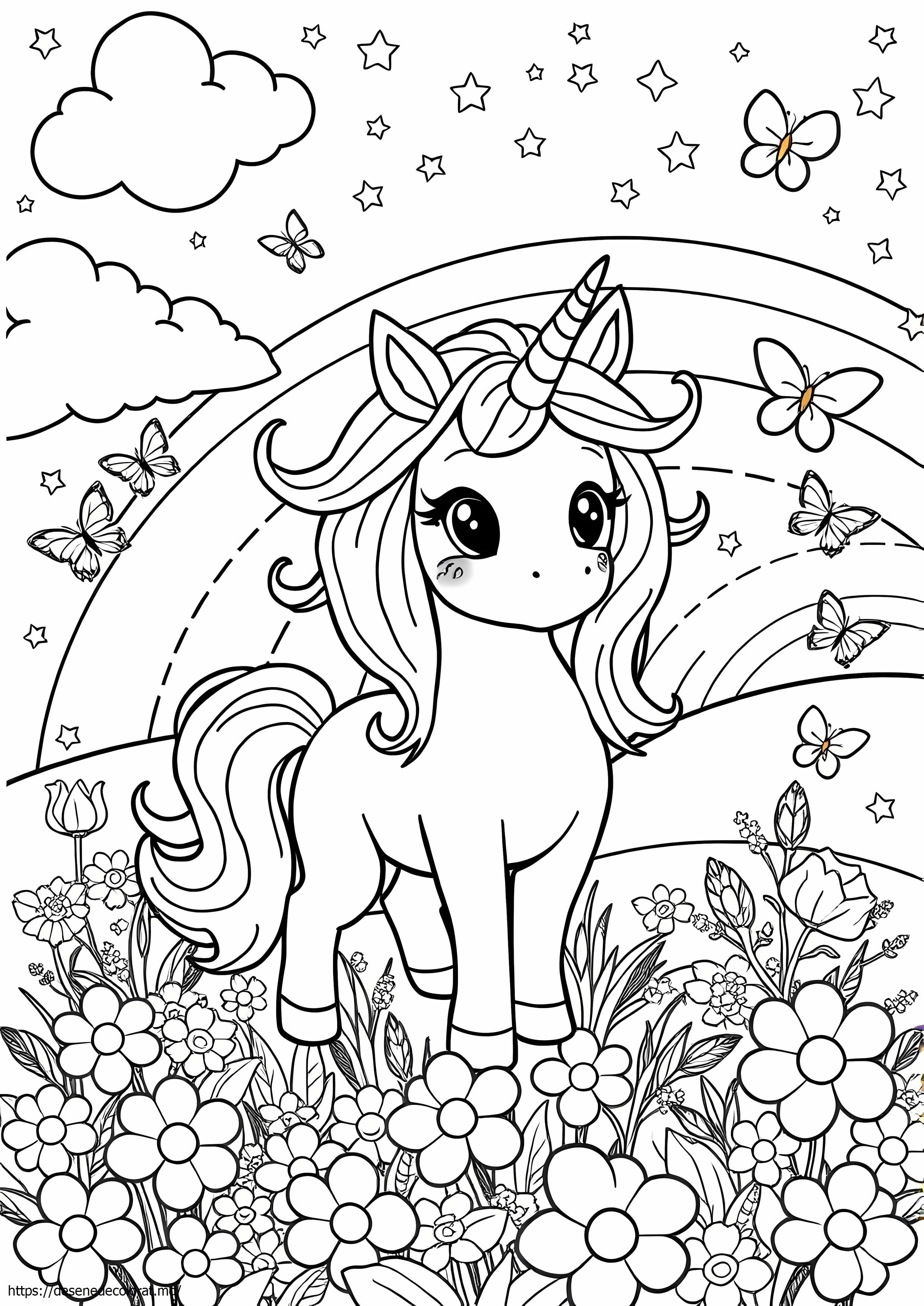 Anime unicorn
