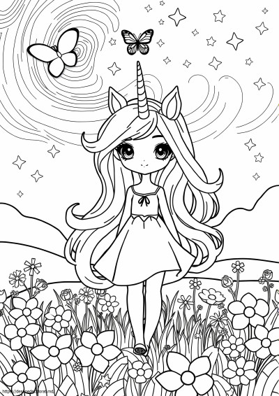 Fata unicorn anime
