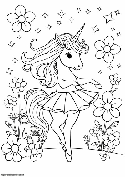Balerina unicorn