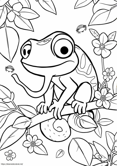 Drăguț cameleon