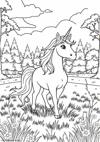 Frumos unicorn realist