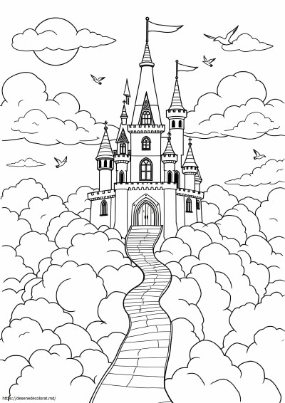 Castel pe cer