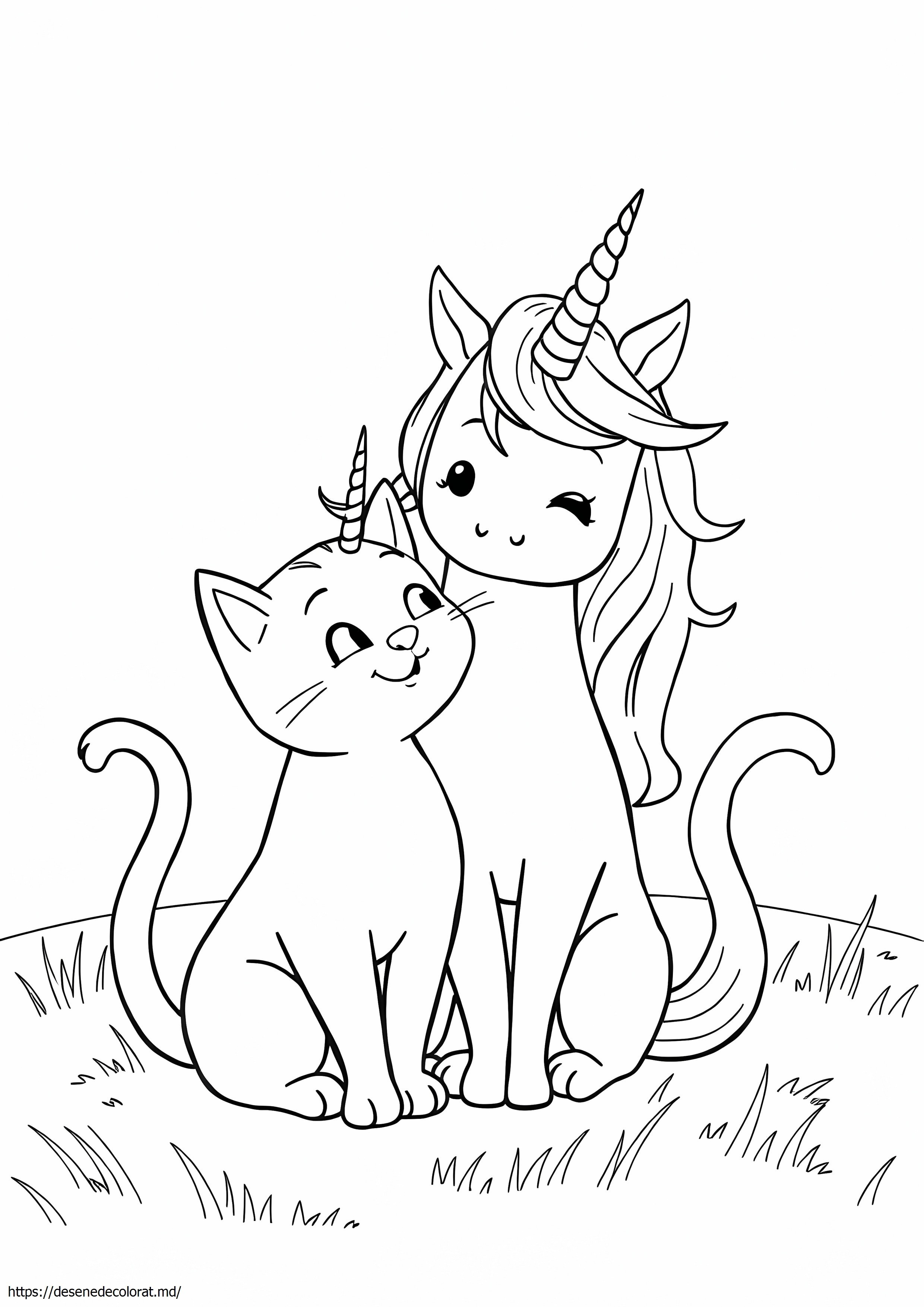 Pisica si unicorn