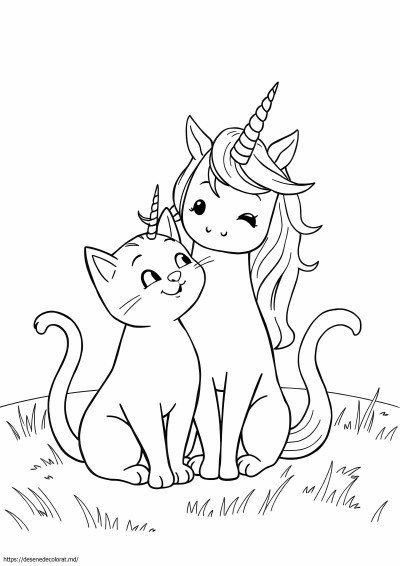 Pisica si unicorn