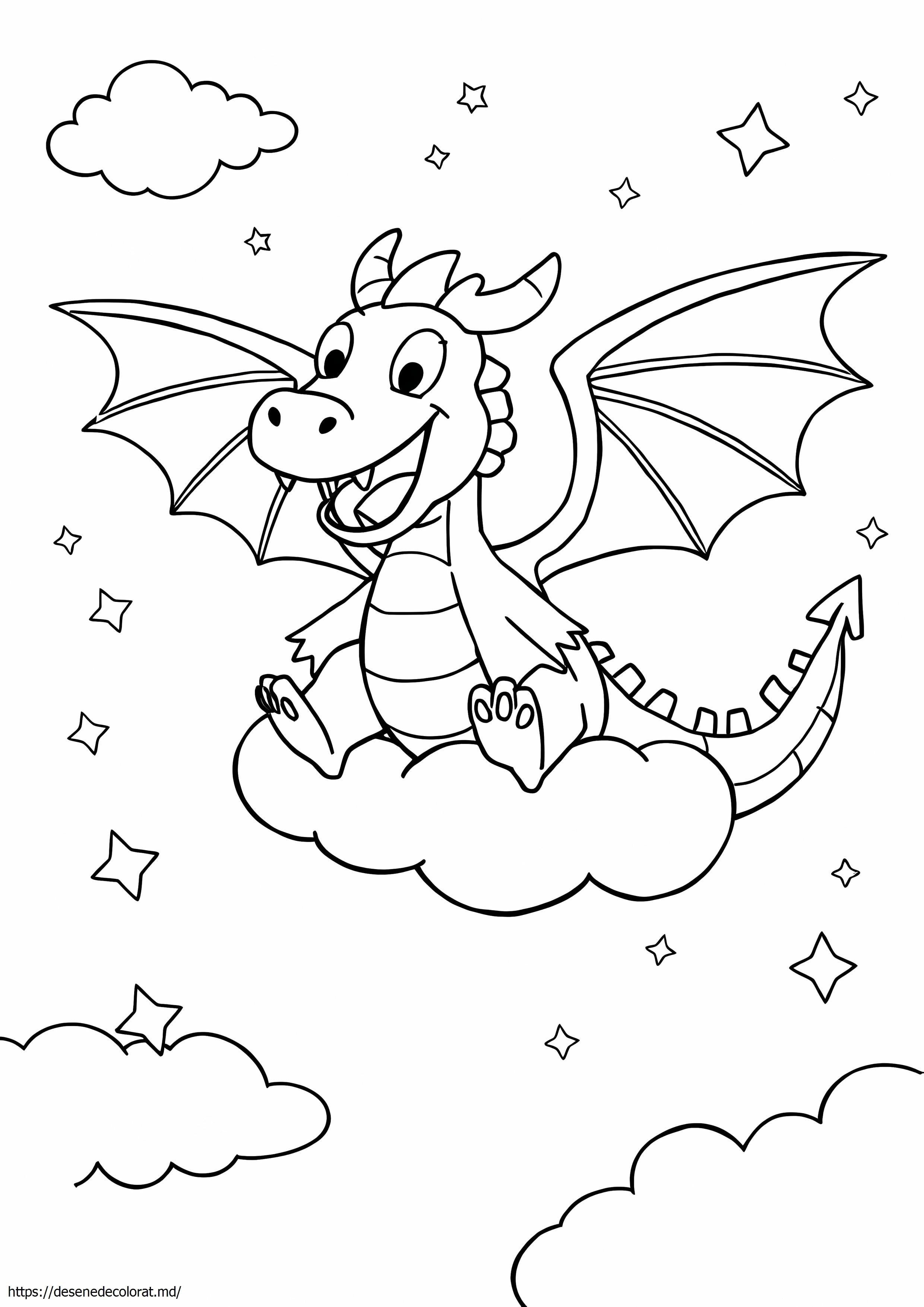 Dragon săritor de nori