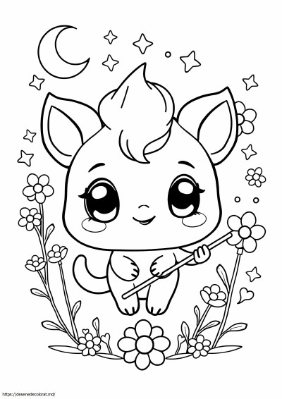 Drăguță creatură chibi
