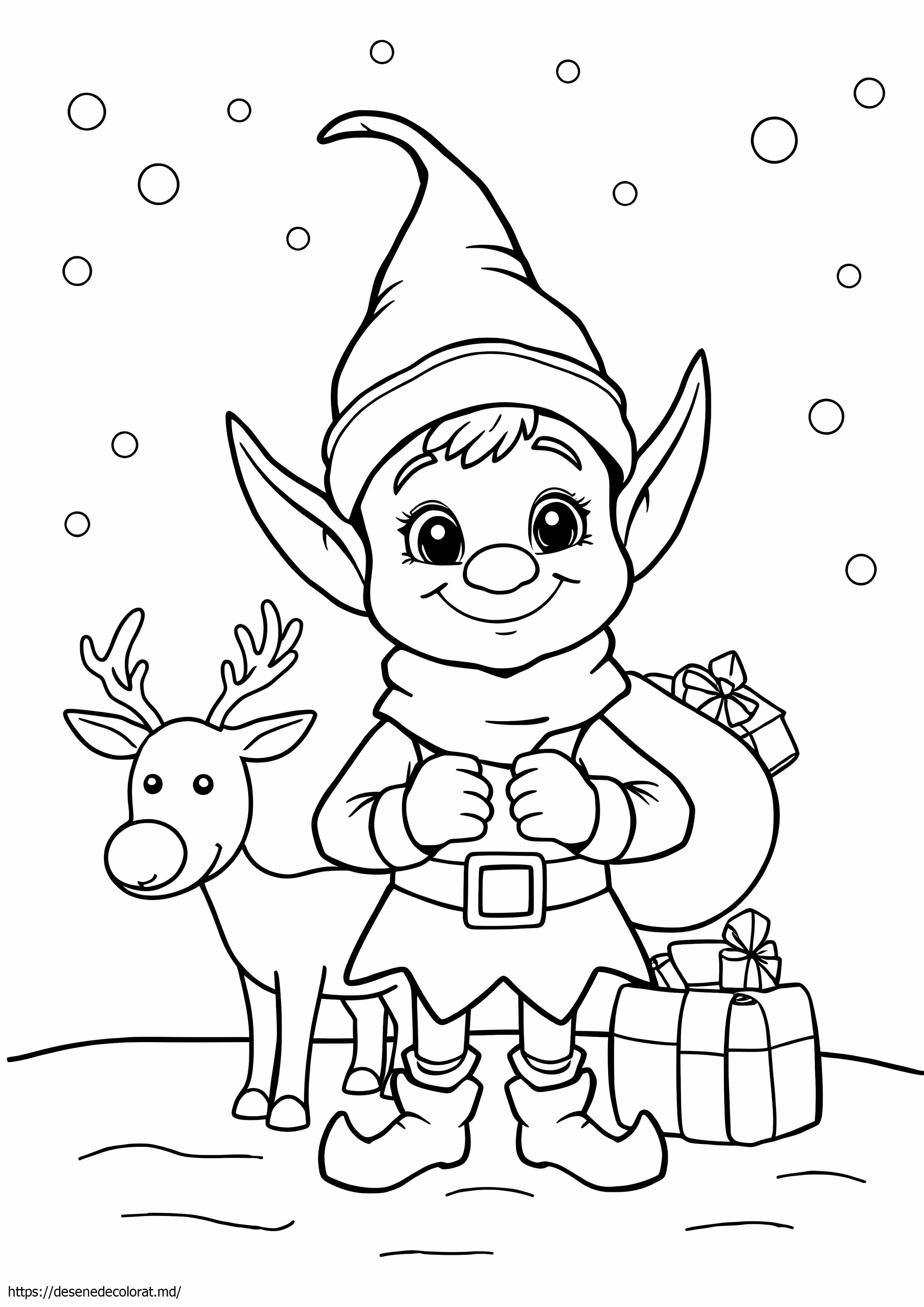 Elf drăguț