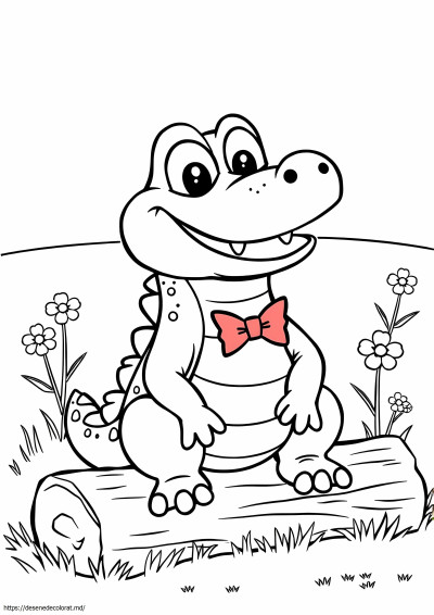 Drăguț crocodil