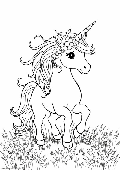 Unicorn detaliat