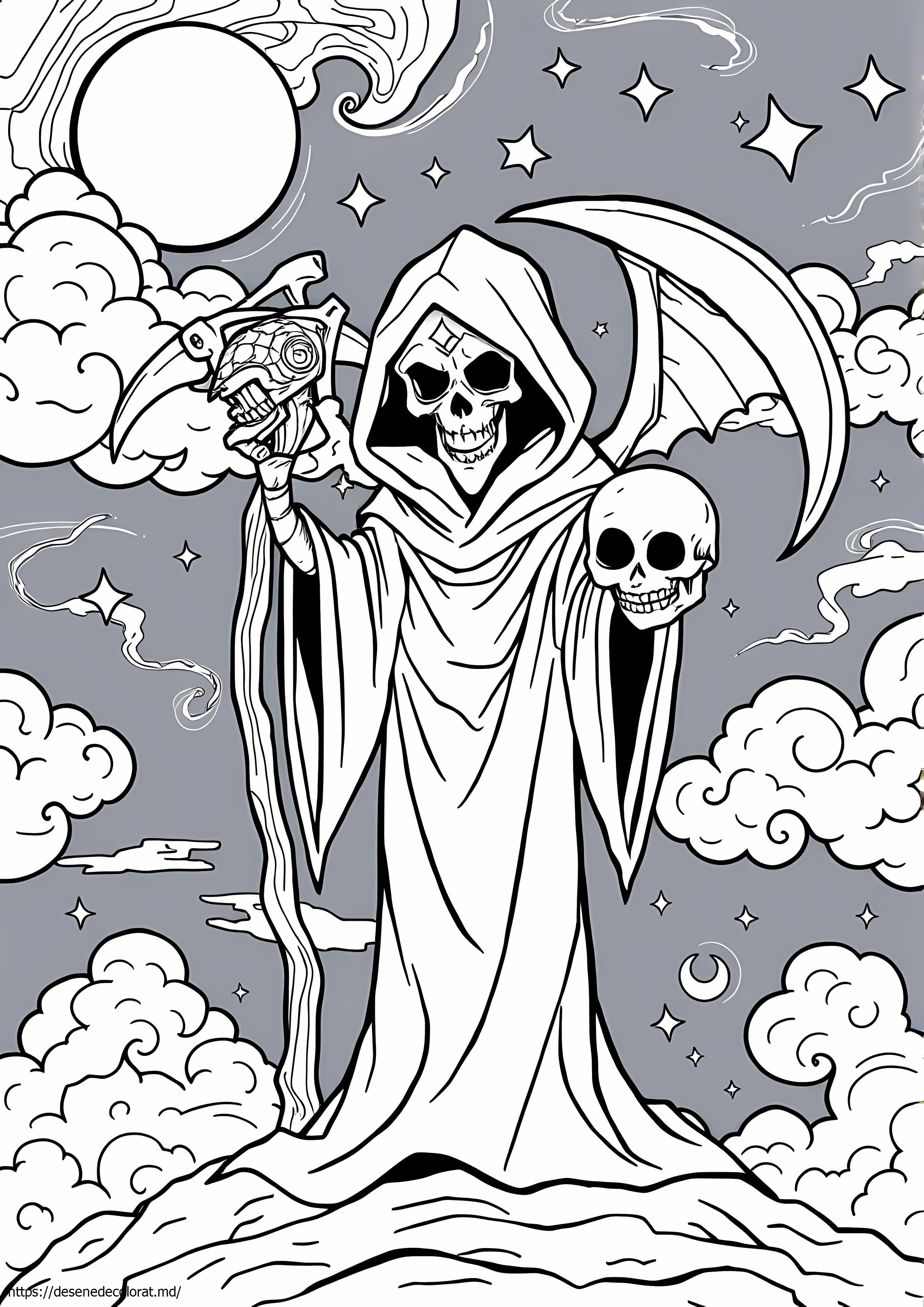 Detaliat grim reaper