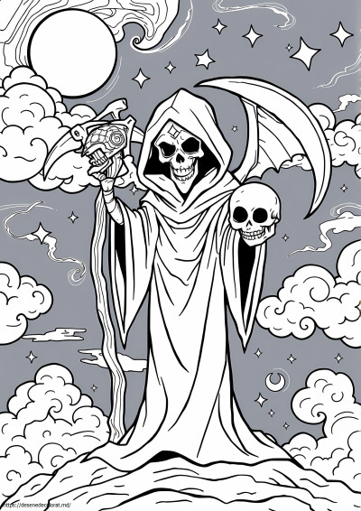 Detaliat grim reaper