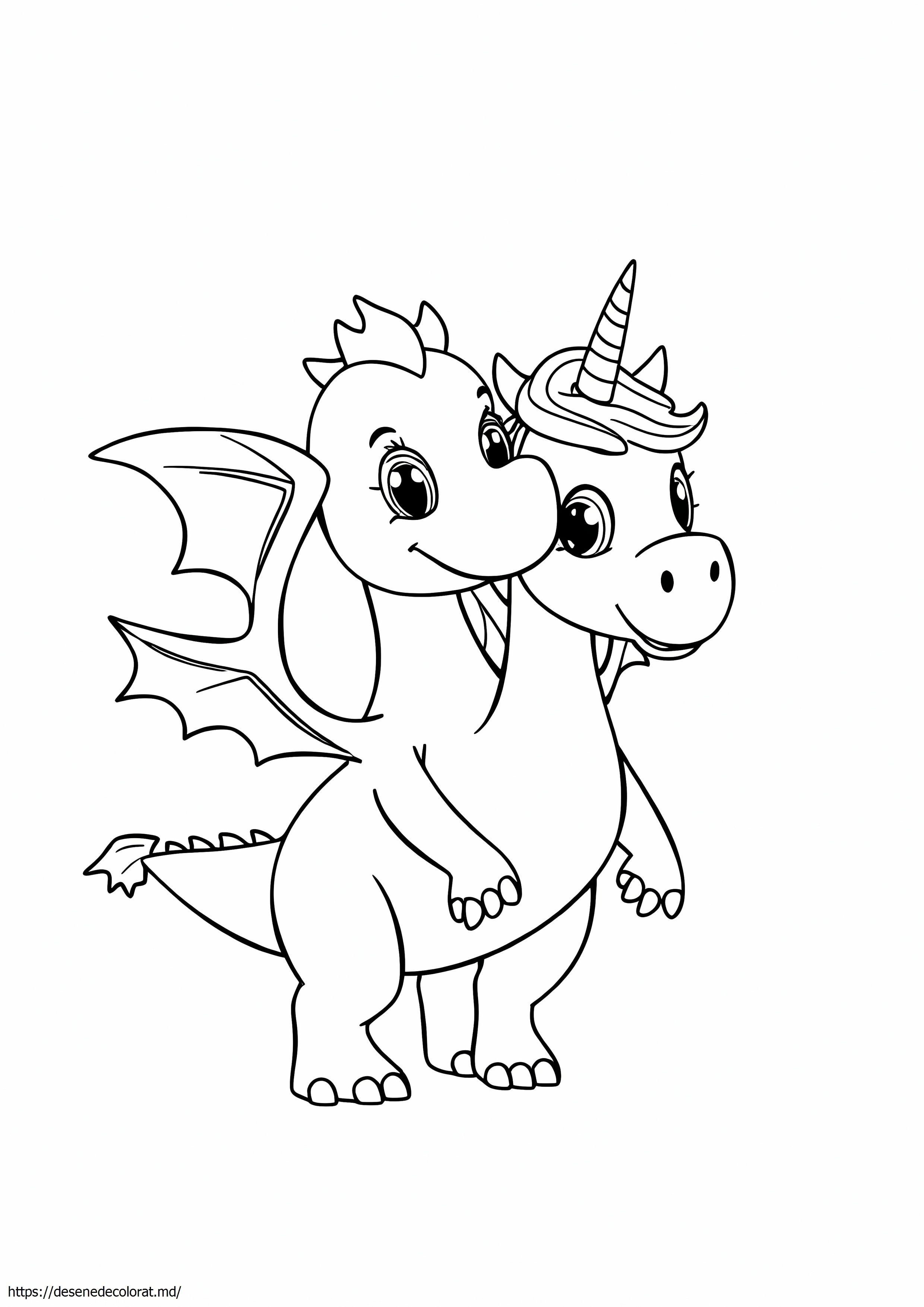 Dragon și unicorn