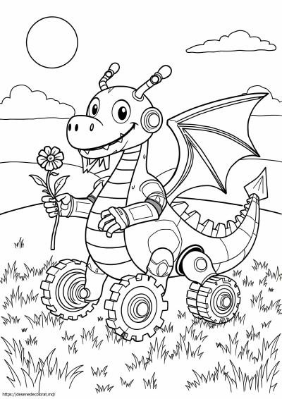 Robot dragon