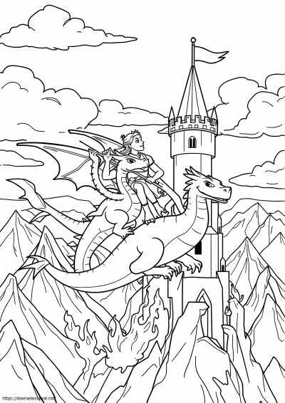 Dragonii salvează călăreții