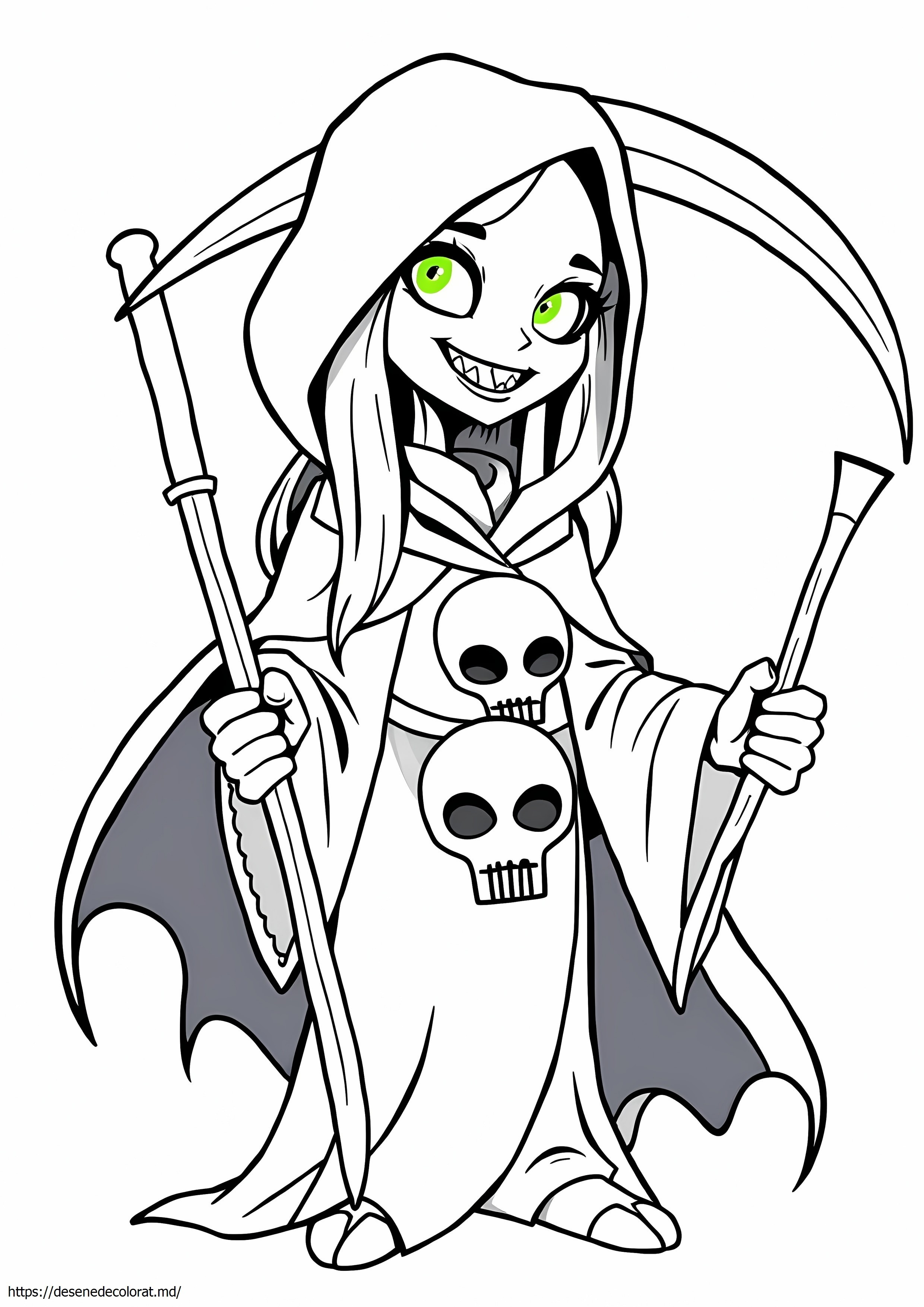 Femeie grim reaper