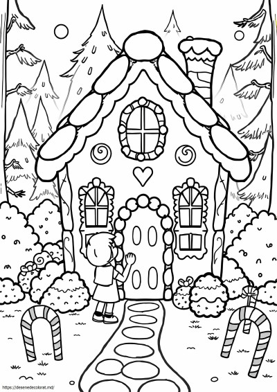 Casa de bomboane hansel si gretel