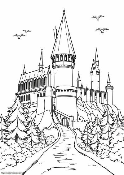 Castelul harry potter