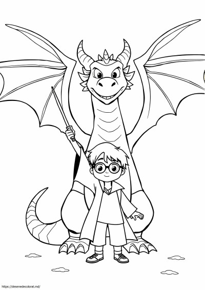 Dragonul harry potter