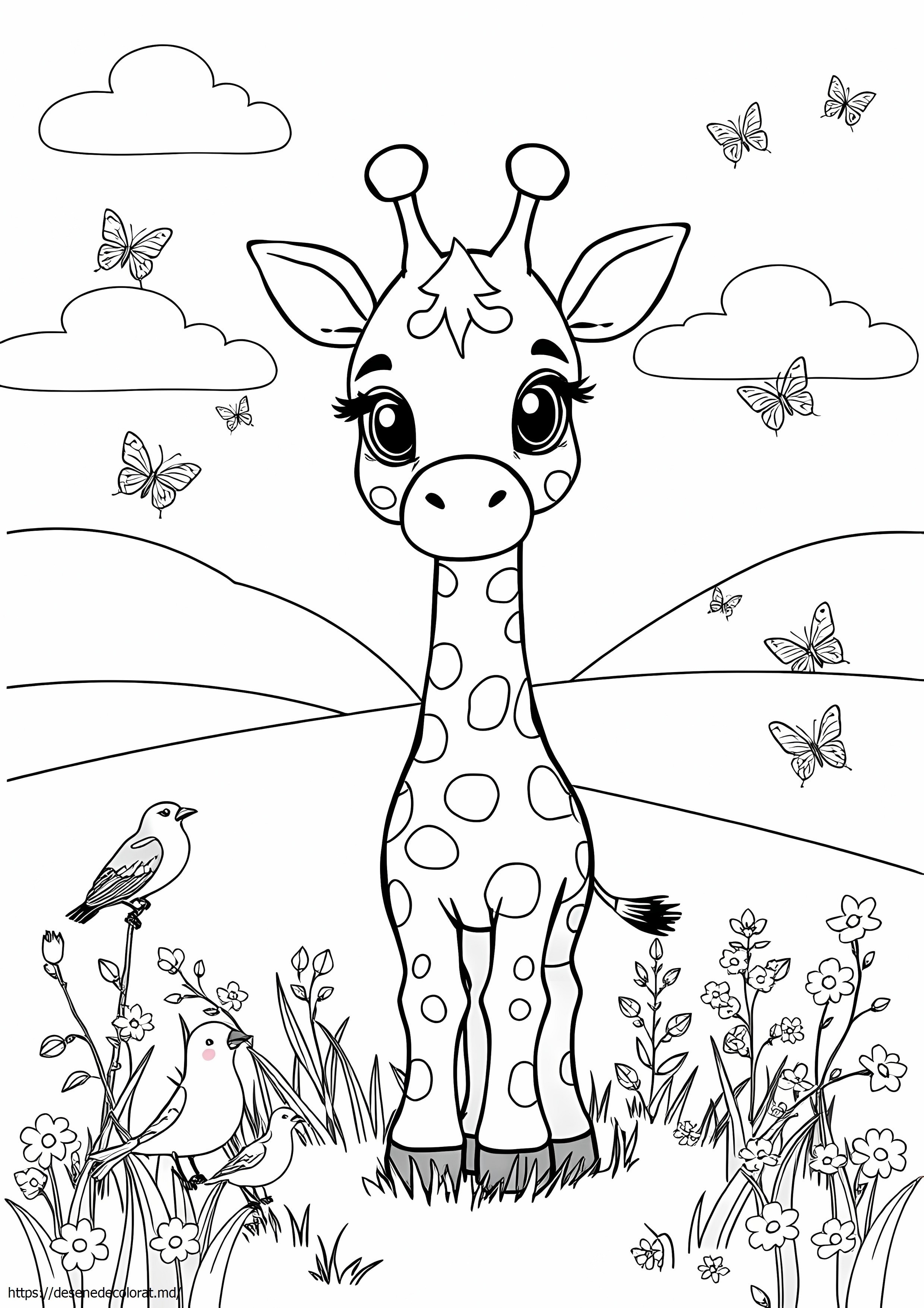 Drăguță girafă