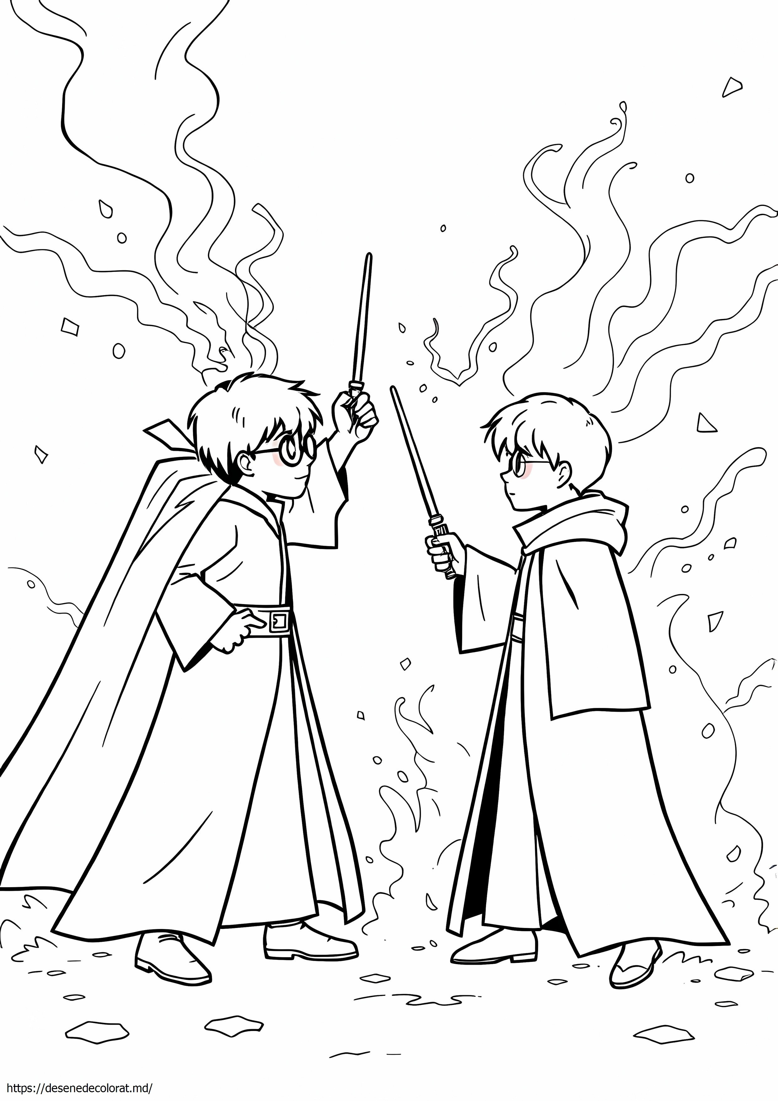 Harry potter vs voldemort