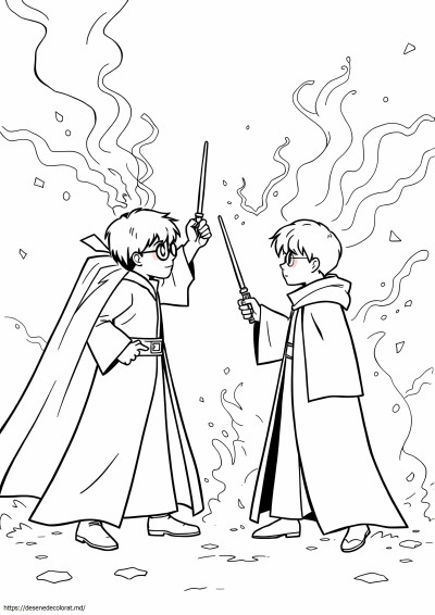 Harry potter vs voldemort