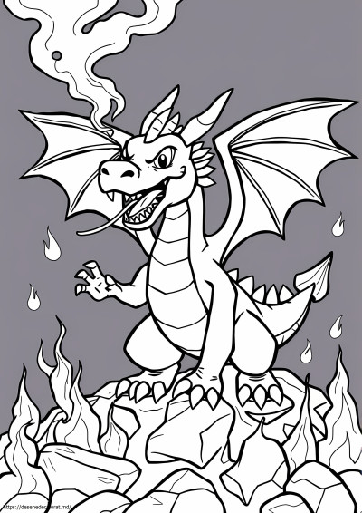 Dragon de lavă
