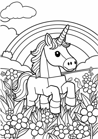 Lego unicorn