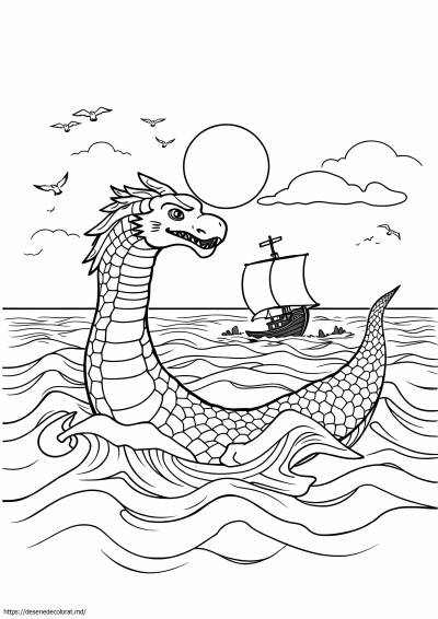 Șarpele de mare mitic