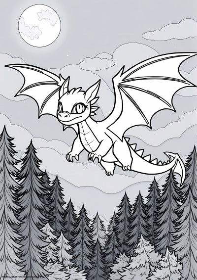 Dragon furie nocturnă