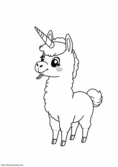 Drăguț llamacorn